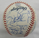 2001 Futures Game Team Chase Utley Adam Dunn USA Signed Rawlings Baseball JSA LOA X67750