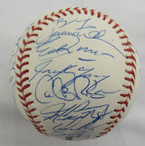 2001 Futures Game Team Chase Utley Adam Dunn USA Signed Rawlings Baseball JSA LOA X67750