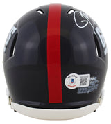 Giants Lawrence Taylor Authentic Signed 81-99 TB Speed Mini Helmet BAS Witnessed