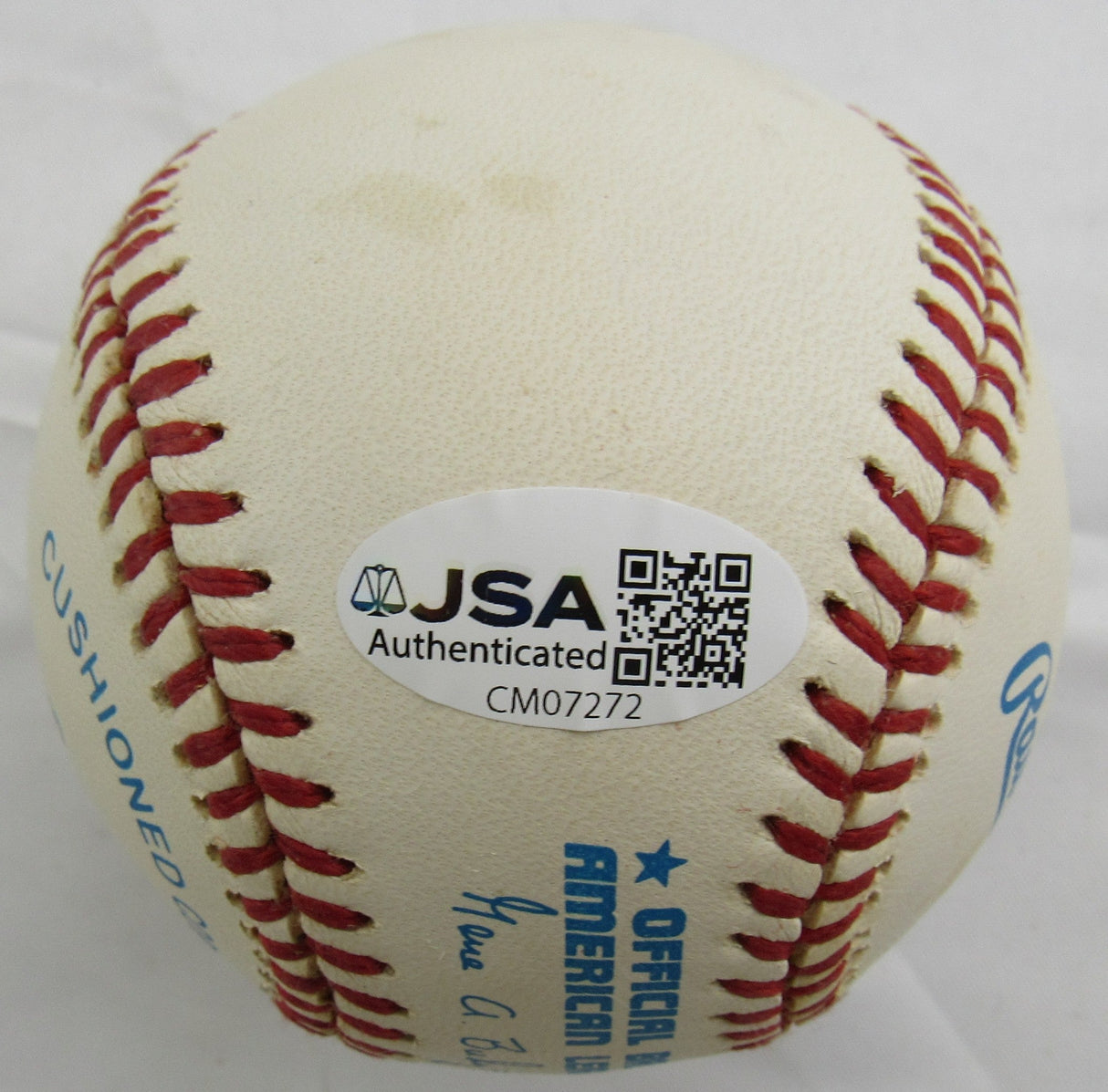 Whitey Ford Signed Auto Rawlings Baseball JSA CM07272