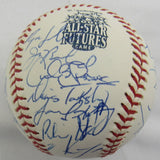 2001 Futures Game Team Chase Utley Adam Dunn USA Signed Rawlings Baseball JSA LOA X67750