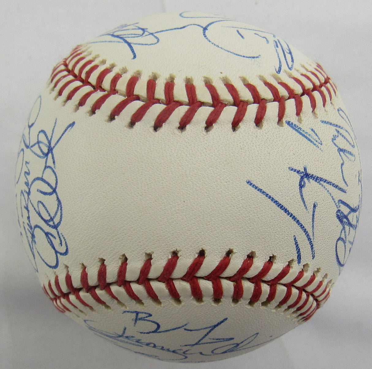 2001 Futures Game Team Chase Utley Adam Dunn USA Signed Rawlings Baseball JSA LOA X67750