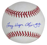 Braves Larry Wayne Chipper Jones Jr. Authentic Signed Oml Baseball PSA/DNA