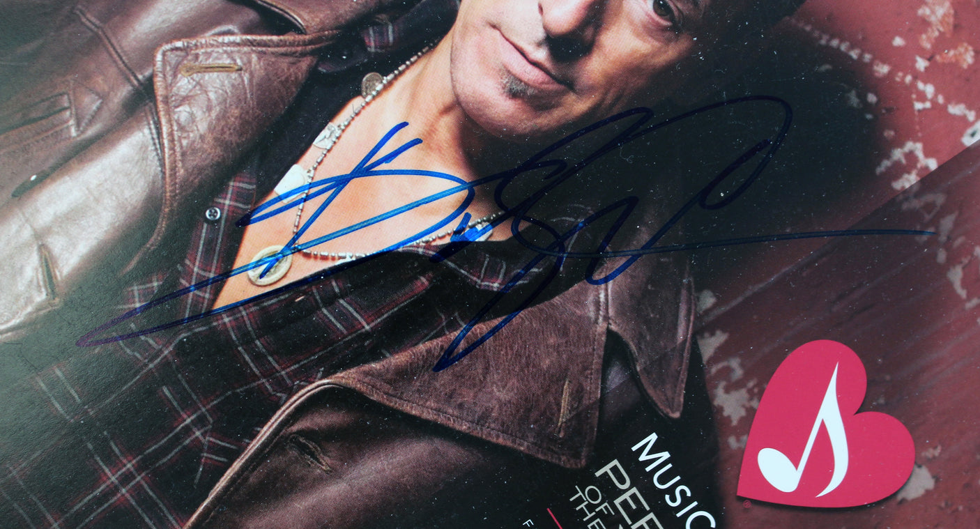 Bruce Springsteen Signed 2013 MusiCares Person Of The Year Tribute BAS #AA03503
