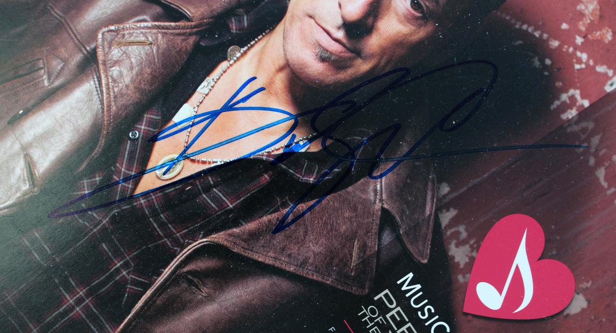 Bruce Springsteen Signed 2013 MusiCares Person Of The Year Tribute BAS #AA03503