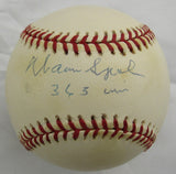 Warren Spahn Signed Auto Rawlings Baseball JSA CM07265 w/363 Wins