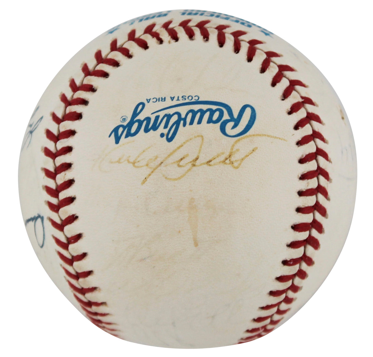 1992 Twins (30) Puckett, Tapani, Kelly +27, Signed Oal Baseball BAS #AD64035
