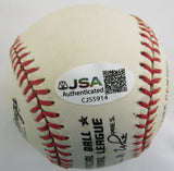 Lou Brock Signed Auto Rawlings Baseball JSA CJ55914