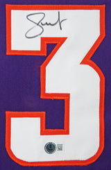 Steve Nash Authentic Signed Purple Pro Style Framed Jersey BAS Witnessed