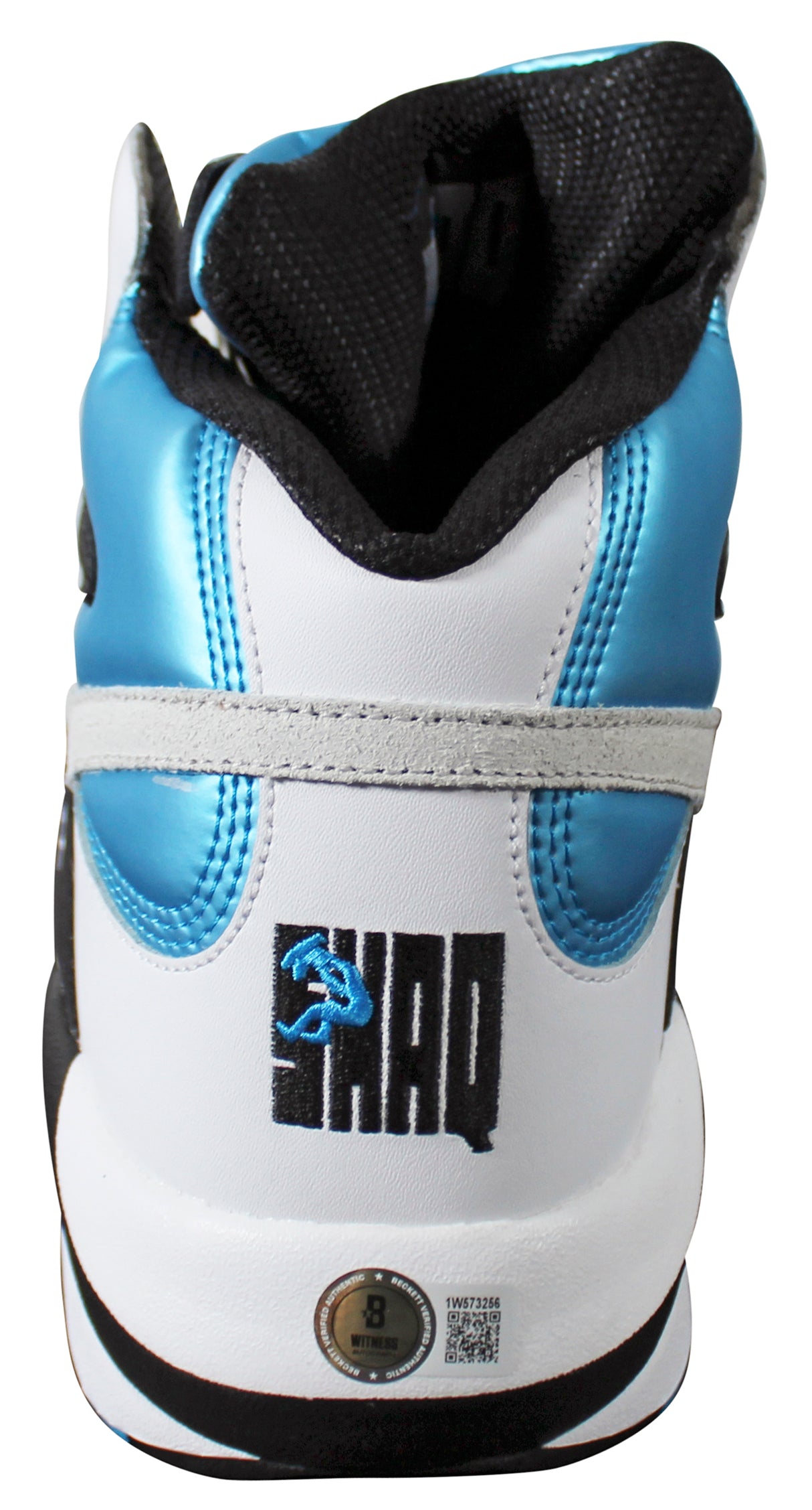 Shaquille O'Neal Signed Left Reebok Shaq Attaq Retro 2022 Magic Shoe BAS Witness
