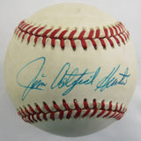 Jim Catfish Hunter Signed Auto Rawlings Baseball JSA CJ55918
