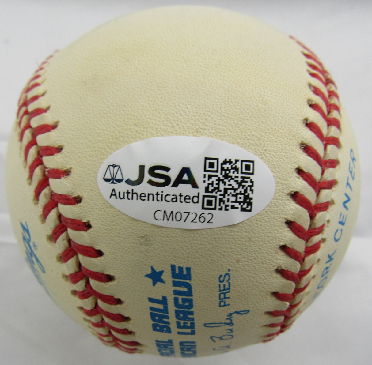 Bob Kuzava Signed Auto Rawlings Baseball JSA CM07262
