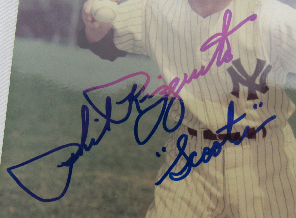 Phil Rizzuto Signed Auto 8x10 Photo JSA A39255