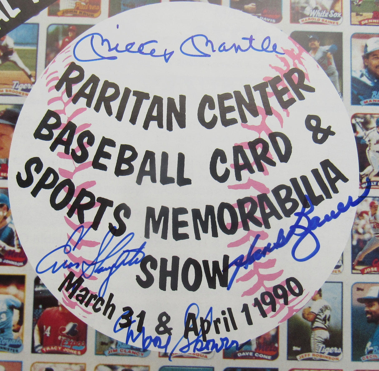 Mickey Mantle +More Signed Auto Magazine Program JSA LOA YY81305