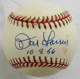 Don Larsen Signed Rawlings Baseball JSA CS78577