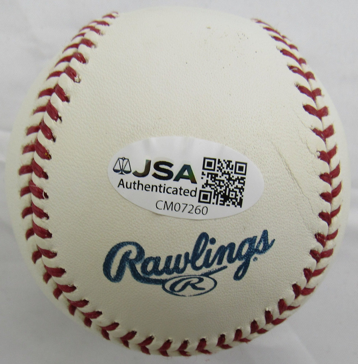 Joe Girardi Signed Auto Rawlings Baseball JSA CM07260 w/96, 98. 99 WS Champs