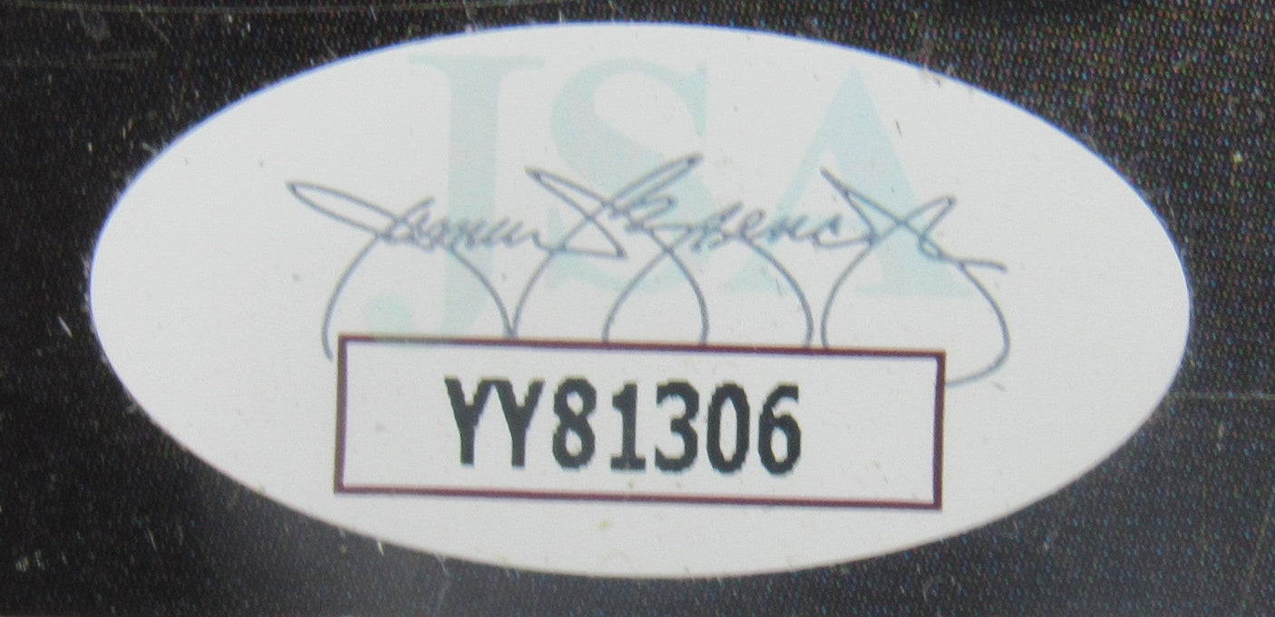 Mickey Mantle Signed Auto w/ Insc 5.5x8 Cut JSA LOA YY81306