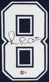 Michael Irvin Authentic Signed Navy Blue Pro Style Jersey Autographed BAS Wit