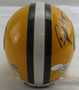 Brett Favre Signed Auto Mini Helmet w/ Hologram - Farve Hologram / Mounted Memories