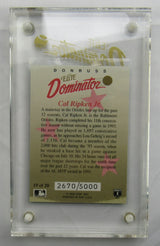 1993 Leaf Elite Dominator Cal Ripken #19/20 #2670/5000