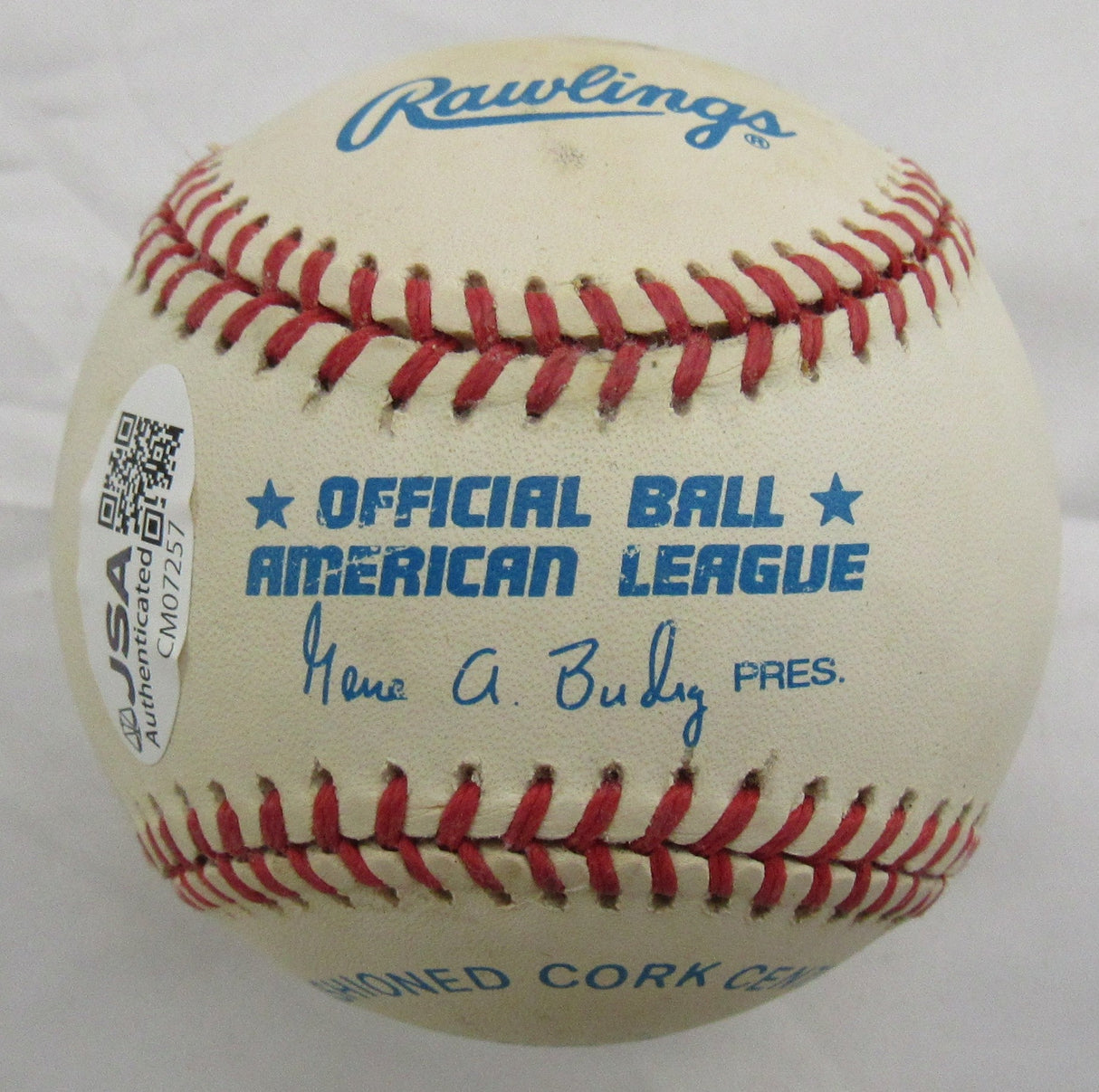 Whitey Ford Signed Auto Rawlings Baseball JSA CM07257