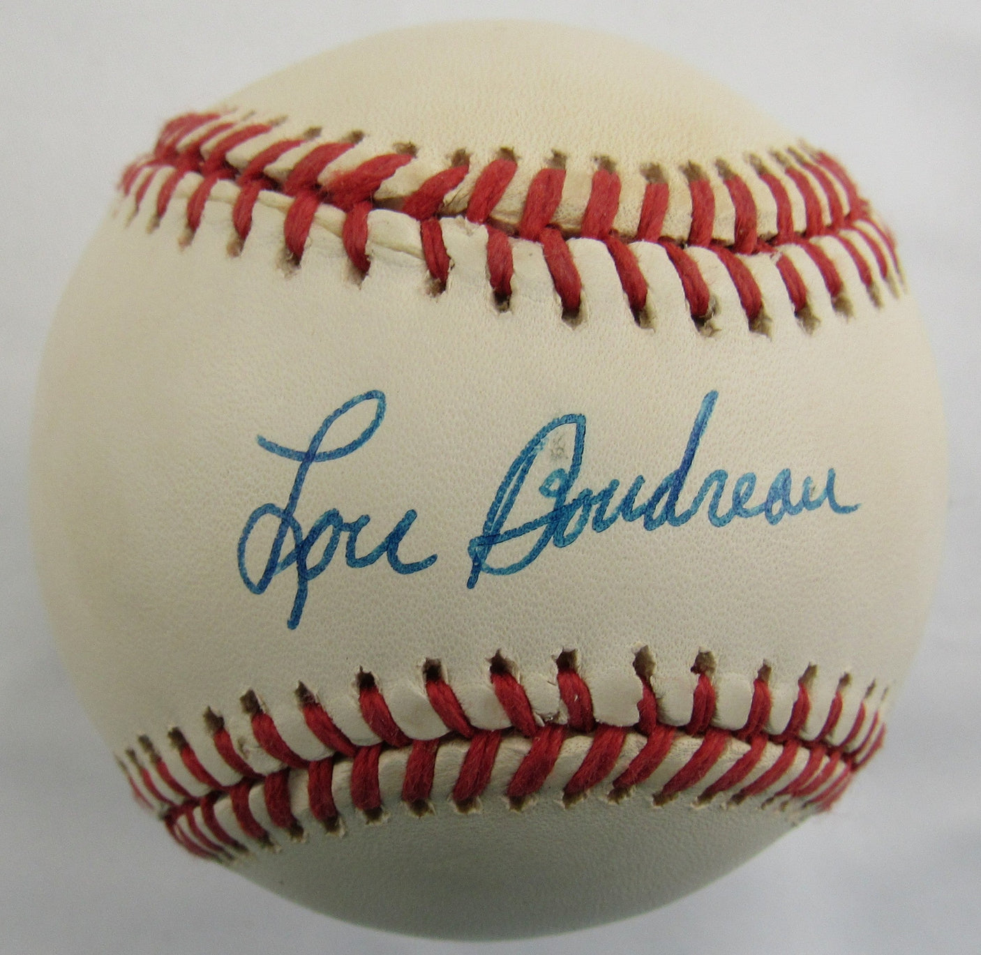 Lou Boudreau Signed Auto Rawlings Baseball JSA CJ55924