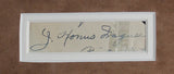 1st MLB HOF Class (13) Ruth, Gehrig, Johnson, Cobb +9 Signed Framed Display BAS