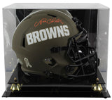 Browns Nick Chubb Signed STS Full Size Speed Rep Helmet W/ Case BAS Witnessed