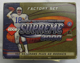 2000 Supreme Collectors Edge Complete Set NFL 1-180 Cards