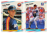 1988 Fleer Set w/ Sub Sets (1988 Fleer Update Set, Classic Minis, & 2 more)