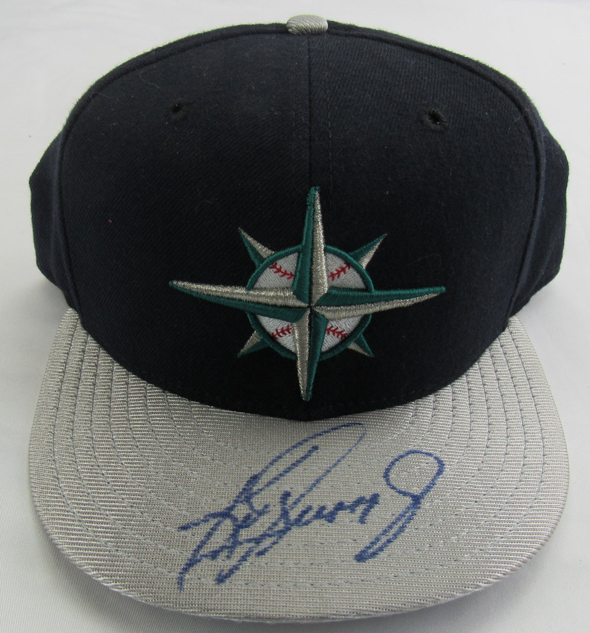 Ken Griffey Jr Signed Auto Baseball Hat JSA CJ55966