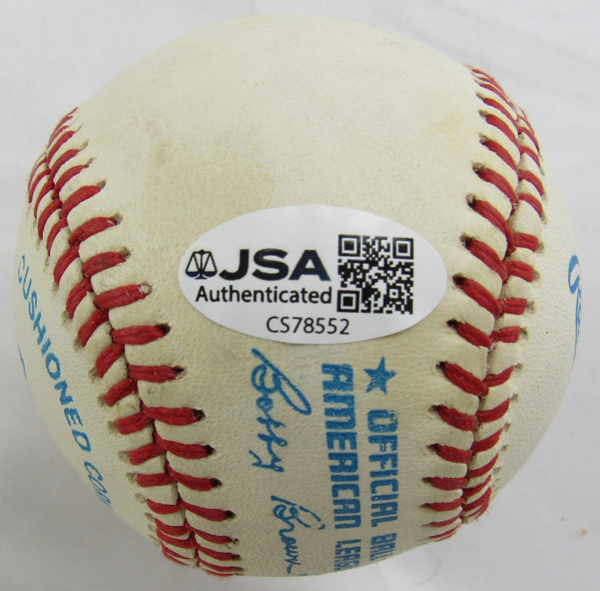 Phil Rizzuto Signed Rawlings Baseball JSA CS78552