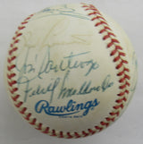 Johnny Pesky, Luis Tiant, Bill Lee, Dick Radatz, Dalton Jones, Lee Strange, Multi Signed Auto Baseball B172