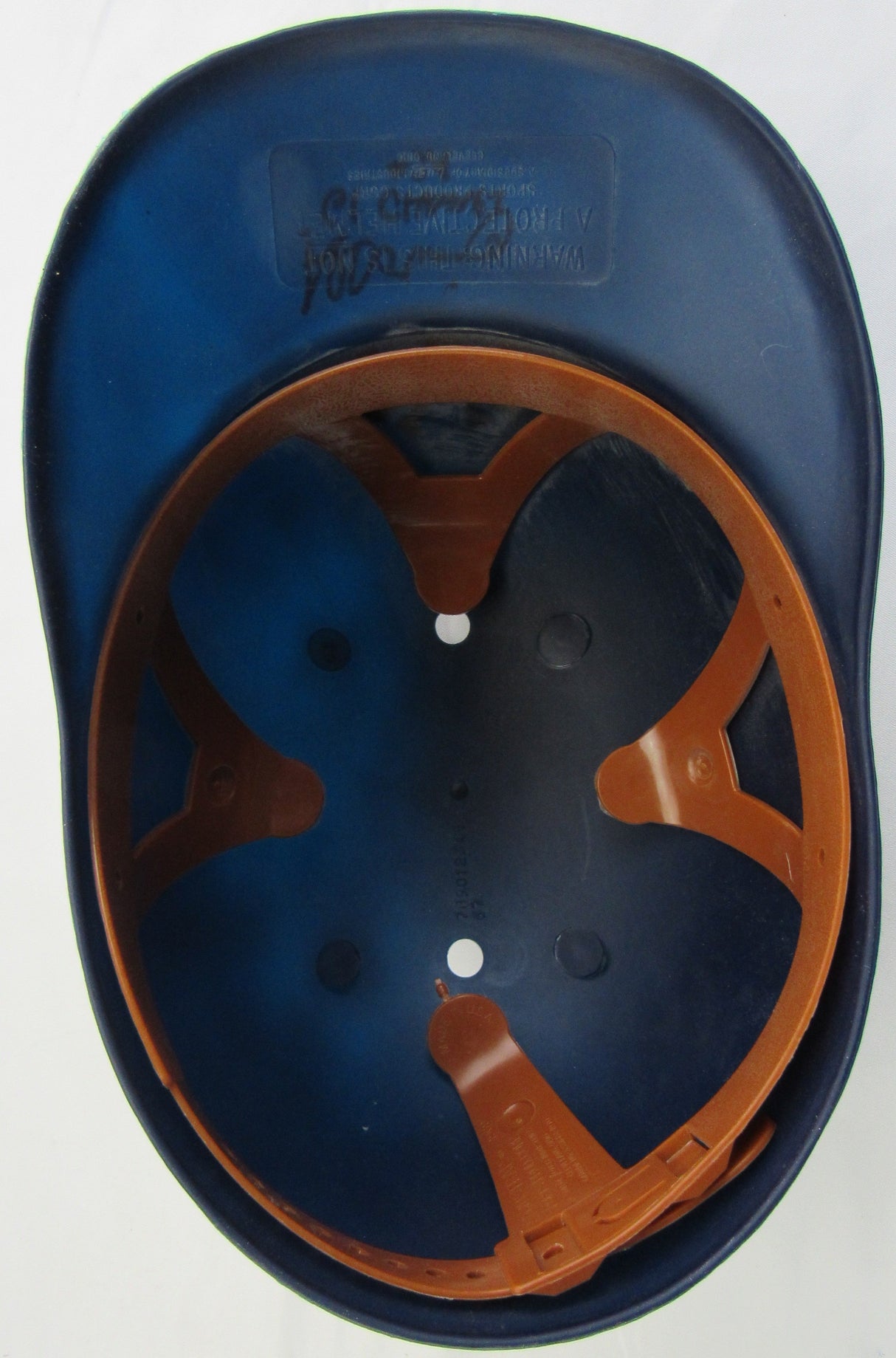 Al Downing Signed Auto Helmet JSA CF42662