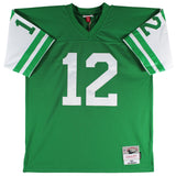 Jets Joe Namath Authentic Signed Green Mitchell & Ness Jersey Autographed BAS Witnessed