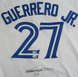 Vladimir Guerrero Signed Licensed Majestic Auto Blue Jays Jersey JSA CJ55960