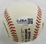 Warren Spahn Signed Rawlings Baseball JSA CS78562
