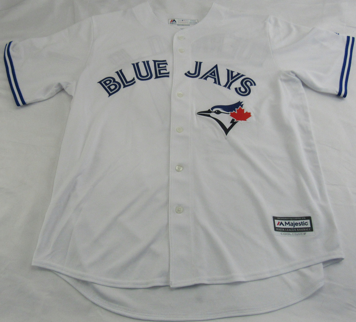 Vladimir Guerrero Signed Licensed Majestic Auto Blue Jays Jersey JSA CJ55960