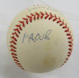 Ernie Banks Mr Cub Insc Signed Rawlings Baseball JSA CS78561