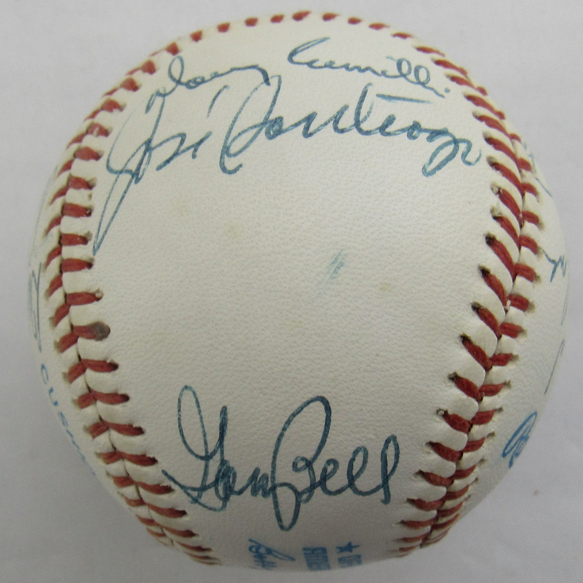 Johnny Pesky Frank Malzone + Multi Signed Auto Baseball B172