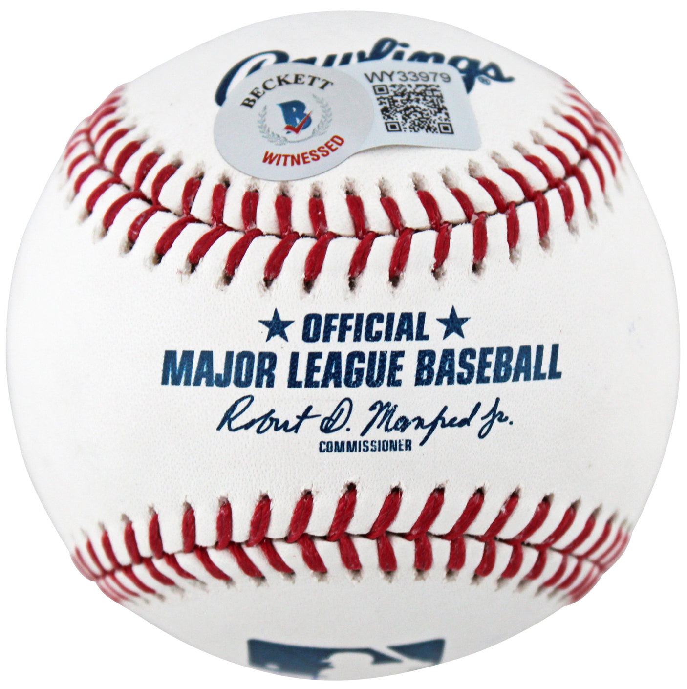 Brewers Robin Yount "6x Stat" Authentic Signed Oml Baseball BAS Witness #WY33979