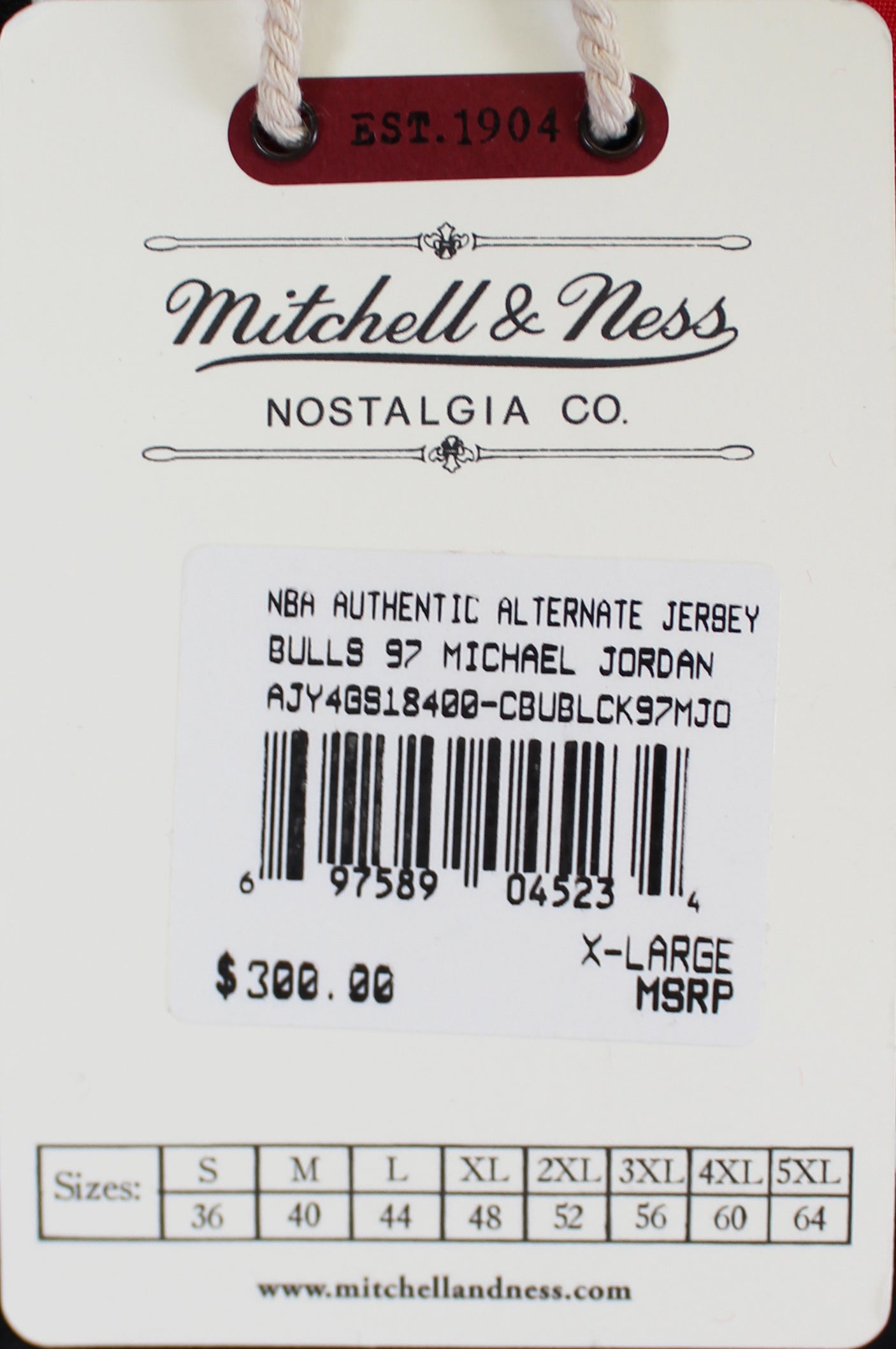 Bulls Michael Jordan Signed Black M&N 1997-98 HWC Authentic Jersey UDA BAJ02946