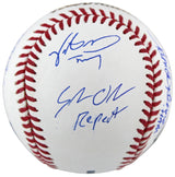 Sandlot (8) Guiry, Leopardi, Renna, +5 Signed Babe Ruth Baseball w Character BAS