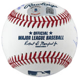 Sandlot (8) Guiry, Leopardi, Renna, +5 Signed Babe Ruth Baseball w Character BAS