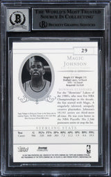 Lakers Magic Johnson Signed 2006 Bowman Sterling #29 Card Auto 10! BAS Slabbed 2