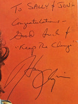 Harry Chapin "Keep The Change" Signed Album Cover W/ Vinyl BAS #BH35970