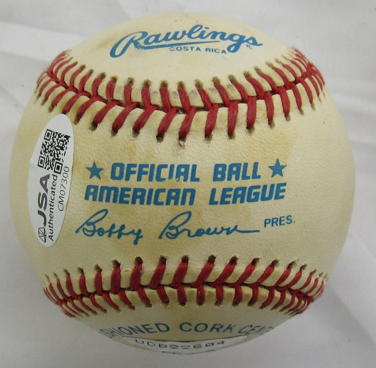Yogi Berra Signed Auto Rawlings Baseball JSA CM07300
