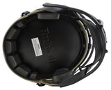 Rams Kurt Warner Signed Salute To Service Full Size Speed Rep Helmet BAS Witness