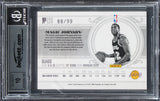 Magic Johnson Signed 2010 National Treasures #125 #88/99 Card Auto 10! BAS Slab