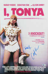 I, Tonya Paul Walter Hauser & Caitlin Carver Signed 12x18 Photo BAS #Y06138
